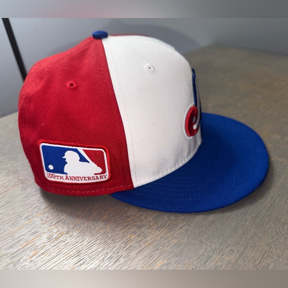 Montreal Expos New Era 59FIFTY Fitted Hat 100th Anniversary Special Edition